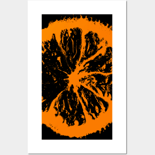 Orange Outburst Posters and Art